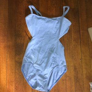 Capezio cotton periwinkle leotard